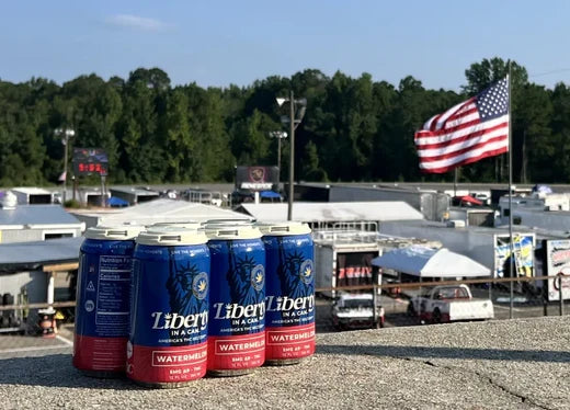 Liberty In a Can™ Florence Motor Speedway cannabis beverage sponsorship