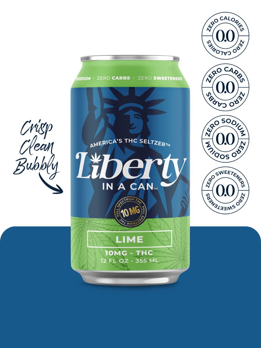 10mg Lime THC Seltzer