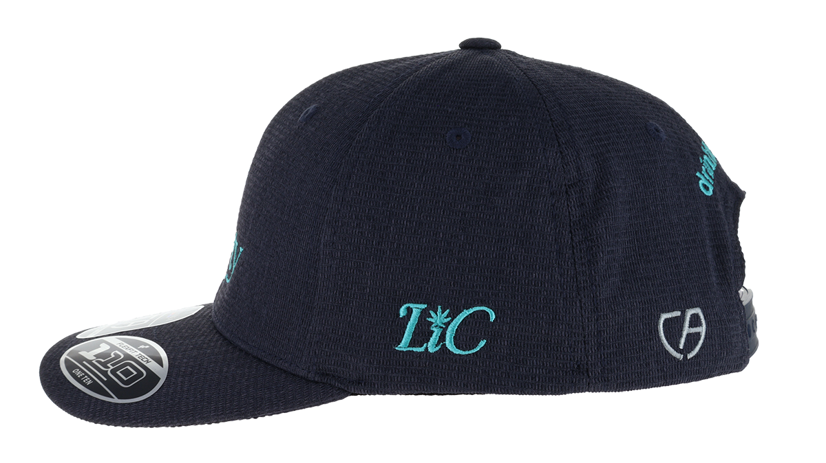 Liberty In a Can™ snapback hat left side view