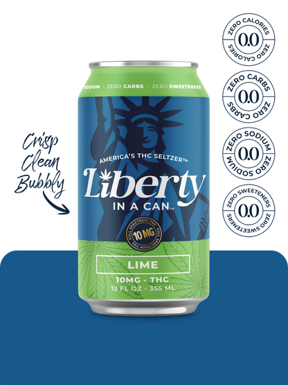 10mg Lime THC Seltzer