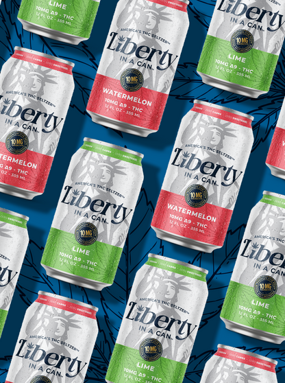COMBO PACK • 10mg Δ9-THC Full Spectrum Seltzer with Watermelon & Lime Essence