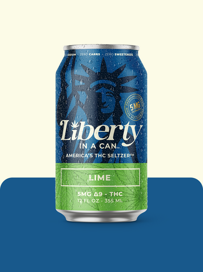 5mg Δ9-THC Full Spectrum Seltzer with Lime Essence