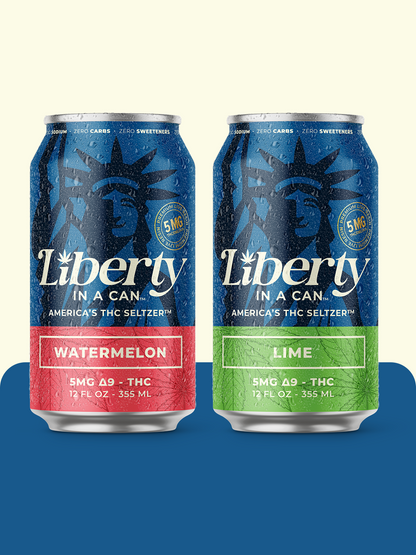 COMBO PACK • 5mg Δ9-THC Full Spectrum Seltzer with Watermelon and Lime