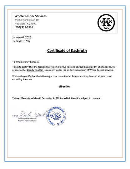 Liber-Tea™ 25mg THC Iced Tea Lemonade