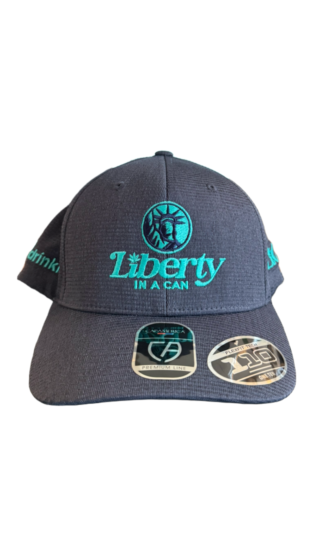 Liberty In a Can™ snapback hat front view