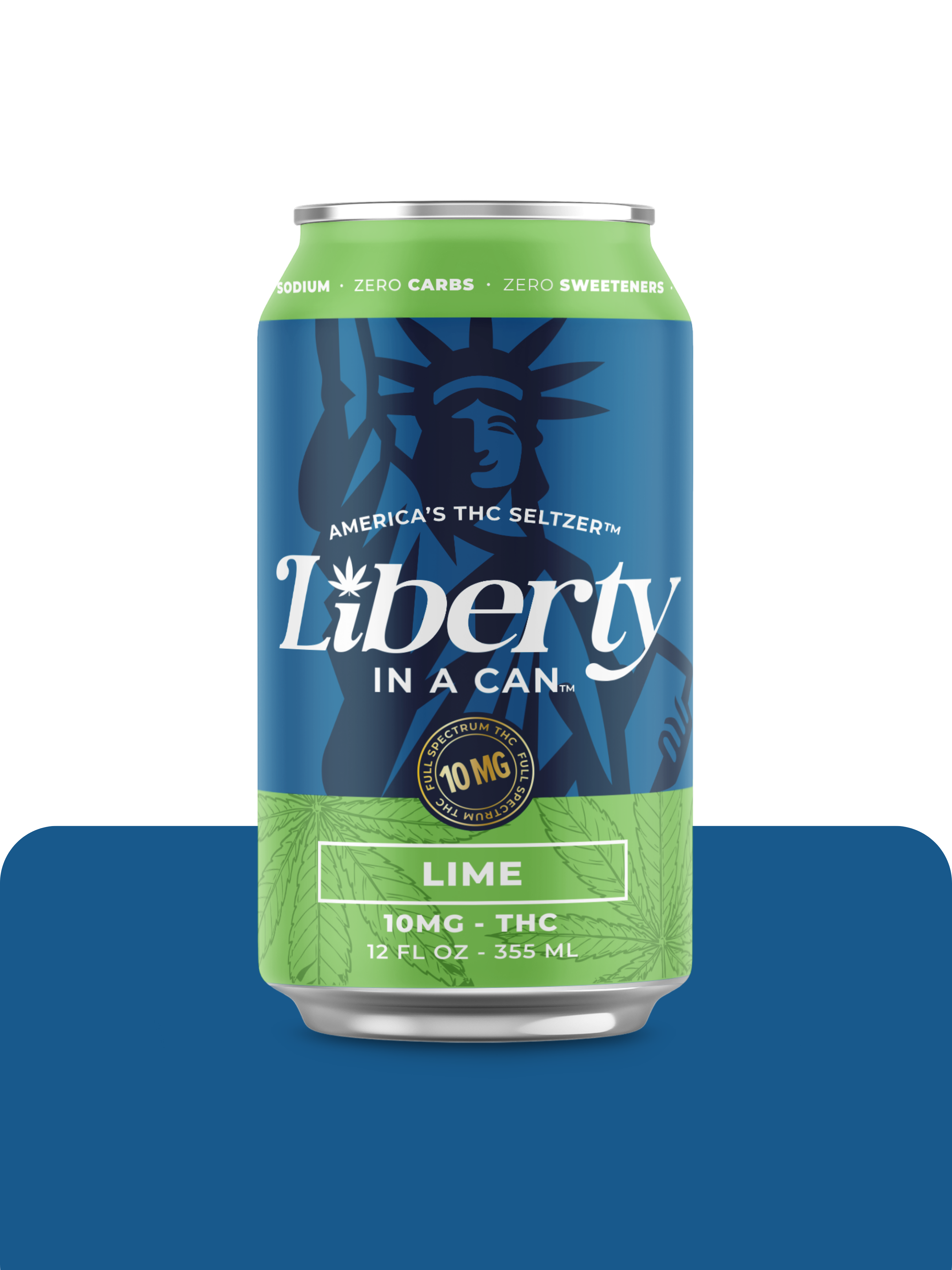 10mg Lime THC Seltzer