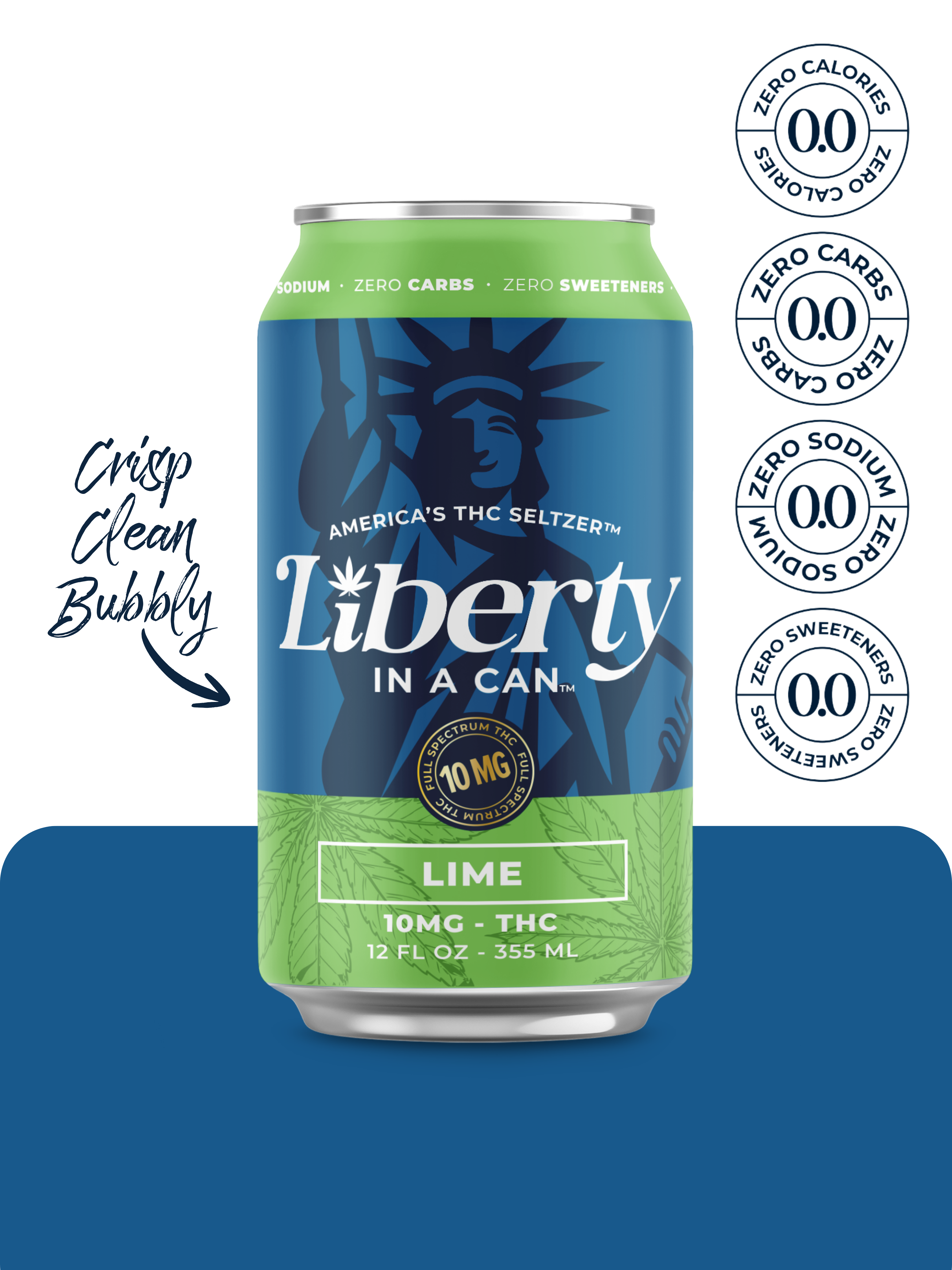 10mg Lime THC Seltzer